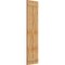 Ekena Millwork Joined Board-n-Batten Shutters w/Z-Bar, Rough Sawn Western Red Cedar, 21 1/2W x 84H, PR RBJ06Z21X084RWR - alternate 4